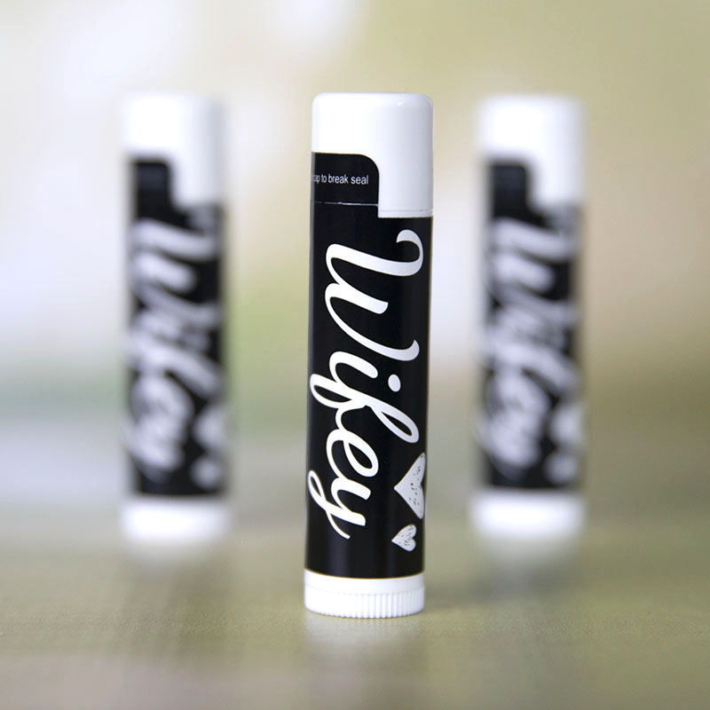 Natural Beeswax Lip Balm - One Imprint Color