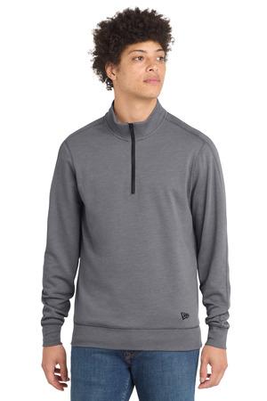 New Era Tri-Blend Fleece 1/4-Zip Pullover.
