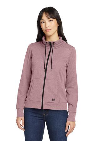 New Era Women's Performance Terry Full-Zip Cowl