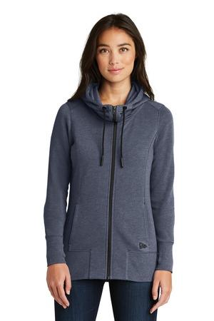 New Era Women's Tri-Blend Fleece Full-Zip Hoodie.
