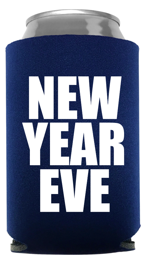 New Year Full Color Foam Collapsible Coolies Style 98704