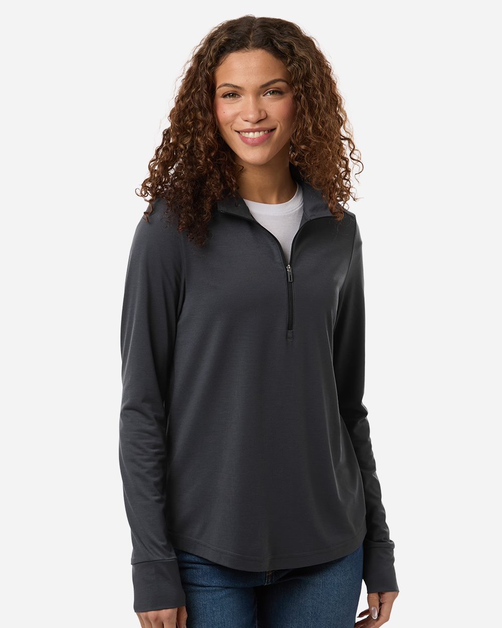 North End Women's Jaq Stretch Performance Quarter-Zip - NE405W