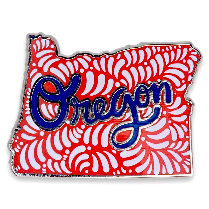 Oregon Stock Lapel Pins