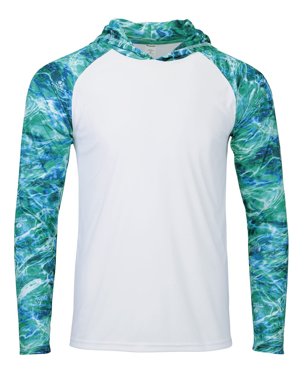 Paragon Men's Biloxi Performance Colorblocked Hooded Long Sleeve T-Shirt - 241