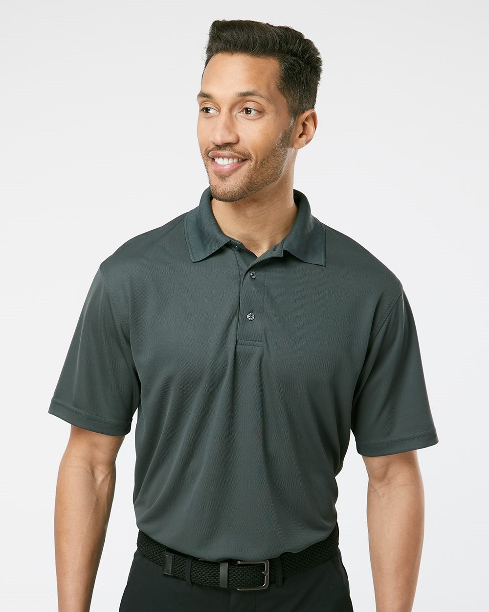 Paragon Men's Saratoga Performance Mini Mesh Polo - 100