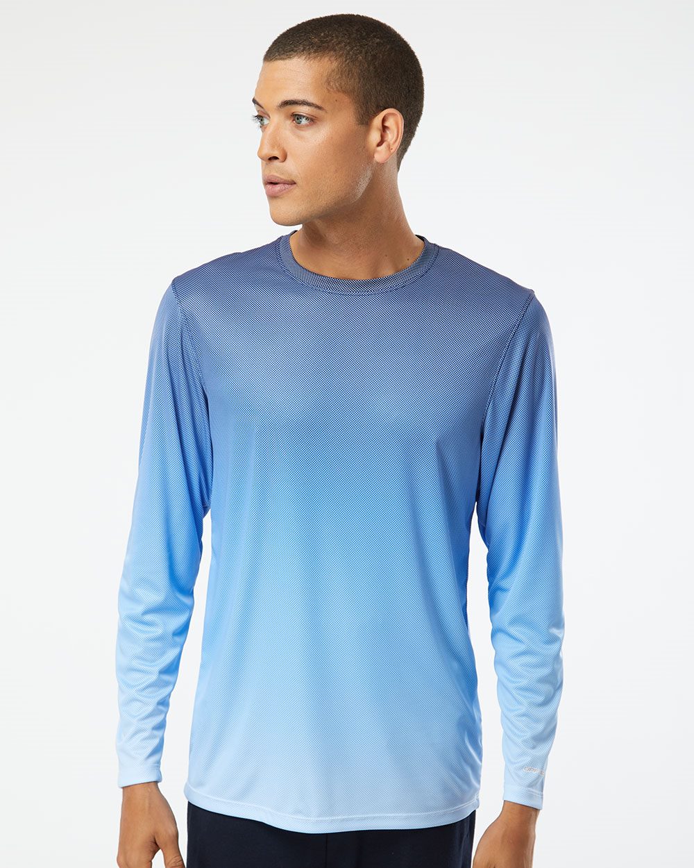 Paragon Unisex Barbados Performance Pin Dot Long Sleeve T-Shirt - 225