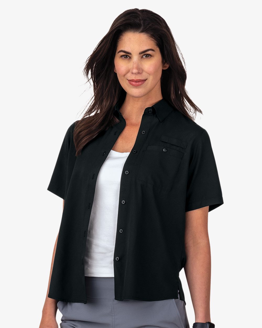 Paragon Women's Hatteras Performance Short Sleeve Fishing Shirt - 704