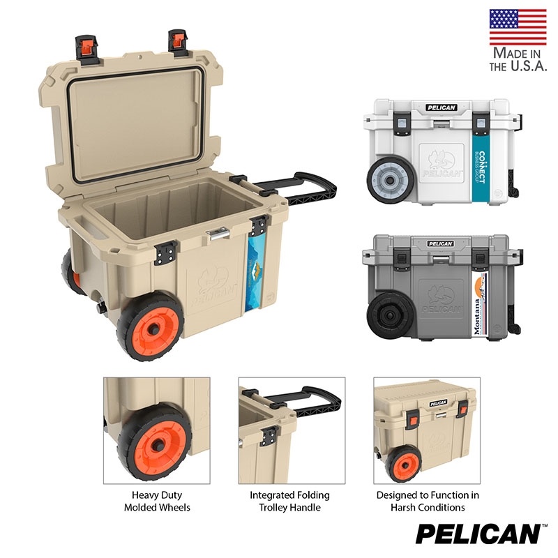 Pelican Pelican™ 45qt Elite Wheeled Cooler