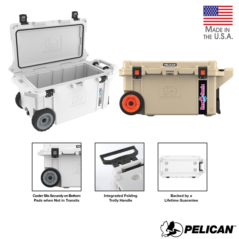 Pelican Pelican™ 80qt Wheeled Cooler