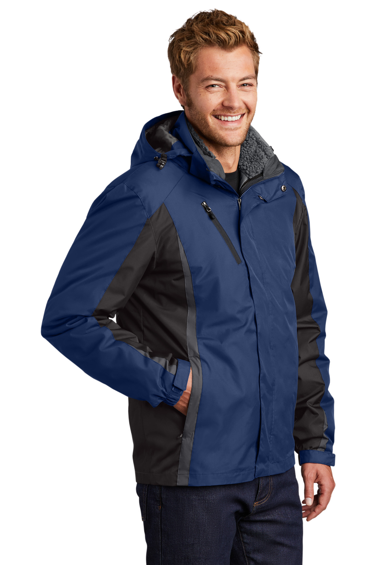 Port Authority Colorblock 3-in-1 Jacket.