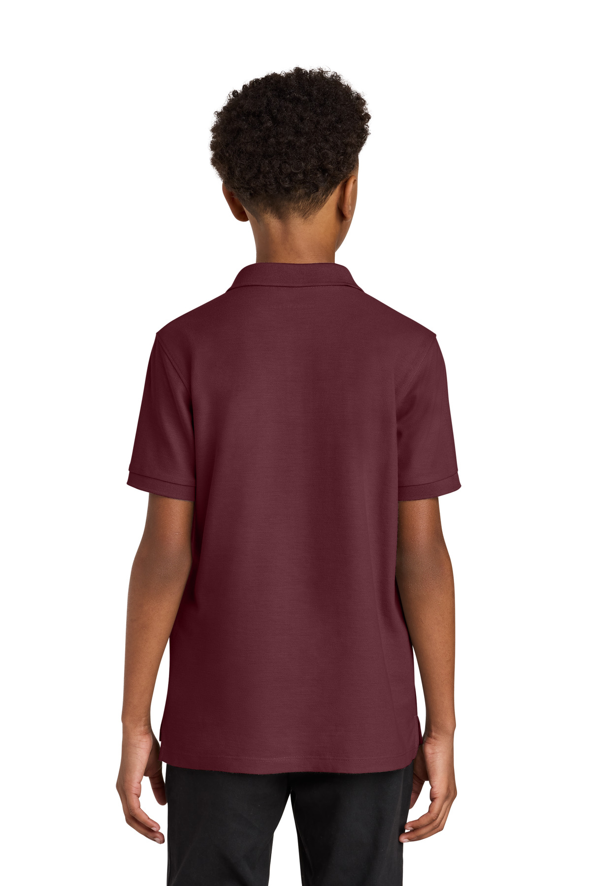 Port Authority Youth Wearever Signature Pique Polo