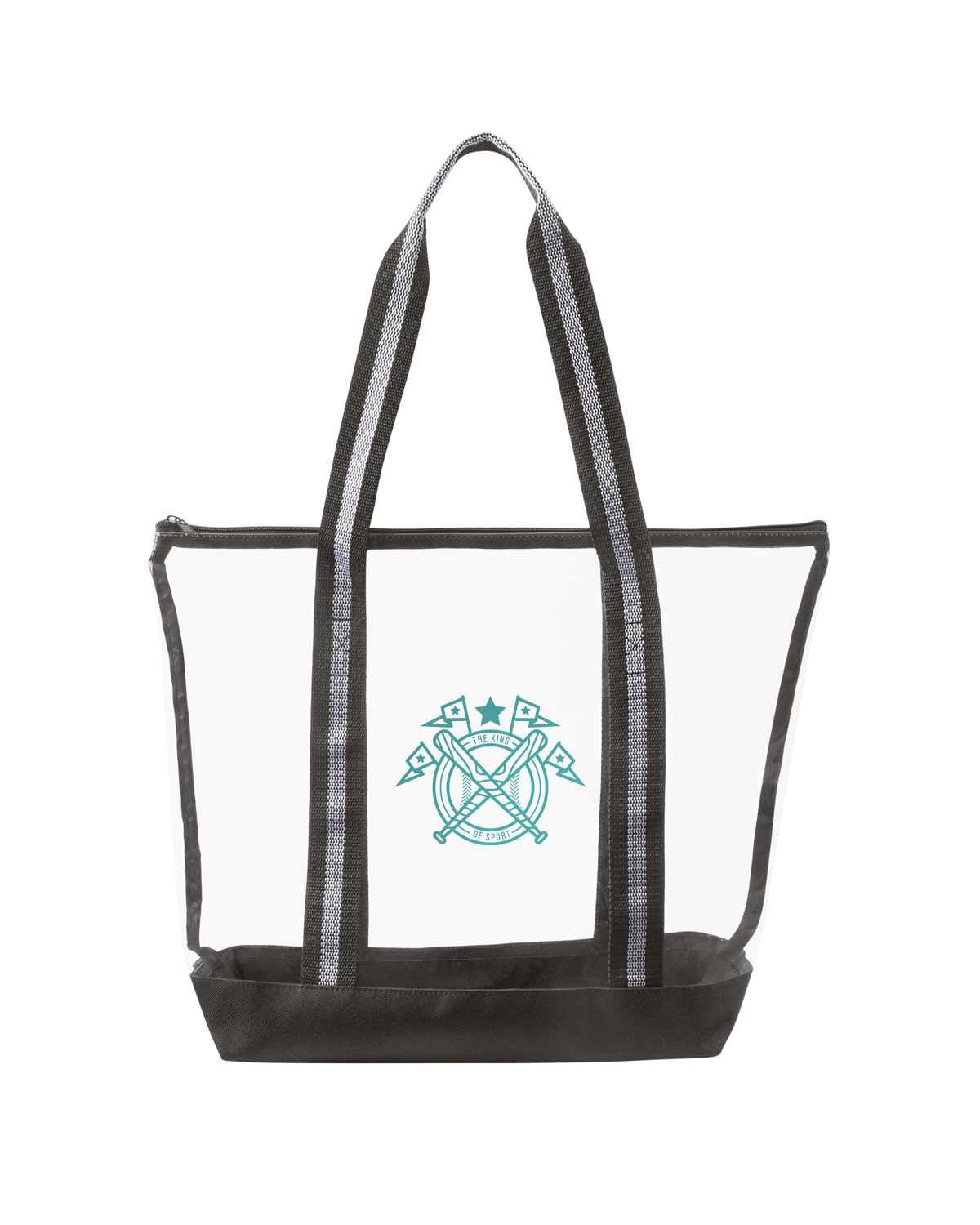 All Access Clear Tote Bag With Zipper