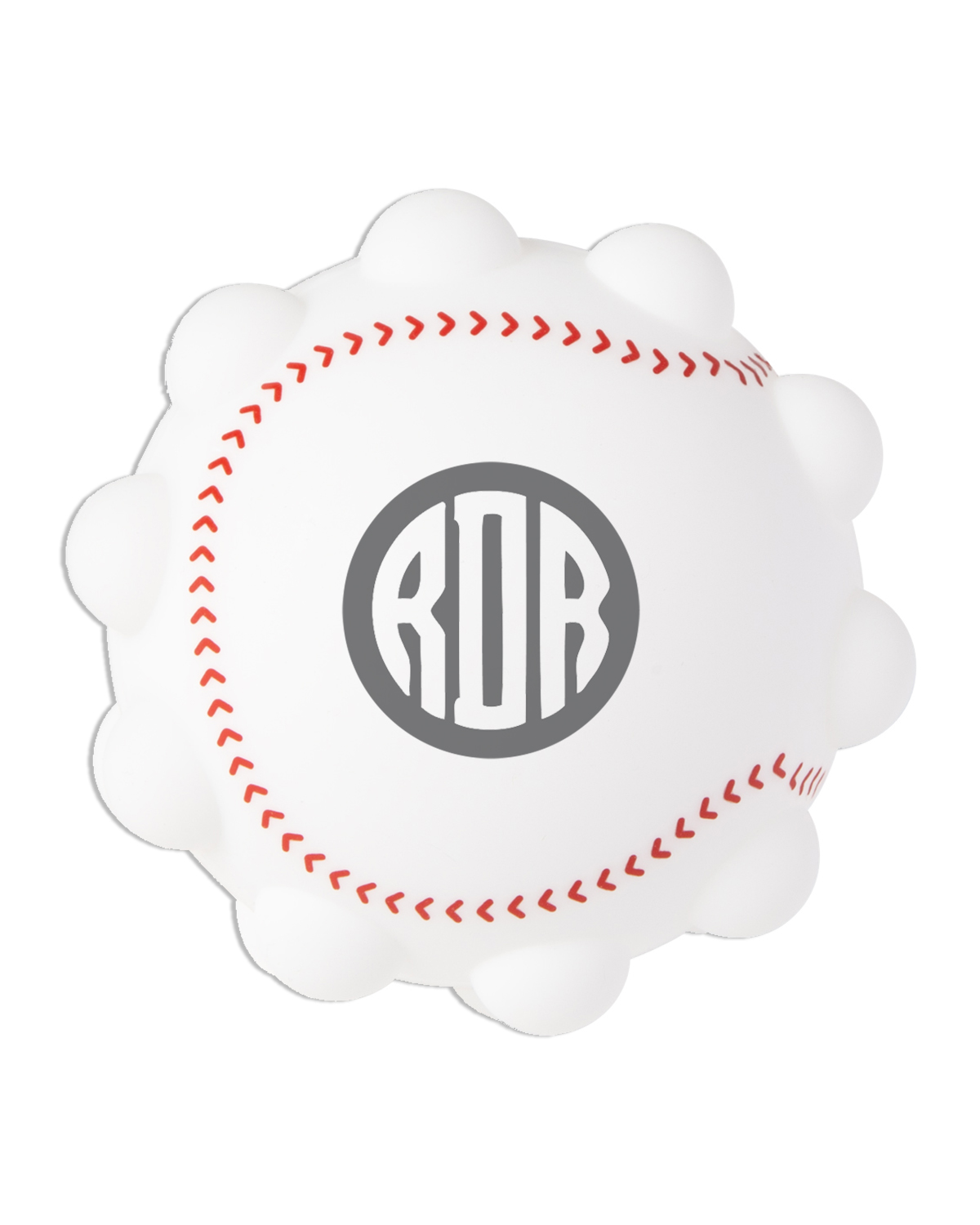 Baseball Shape Push Pop Fidget Sensory Toy