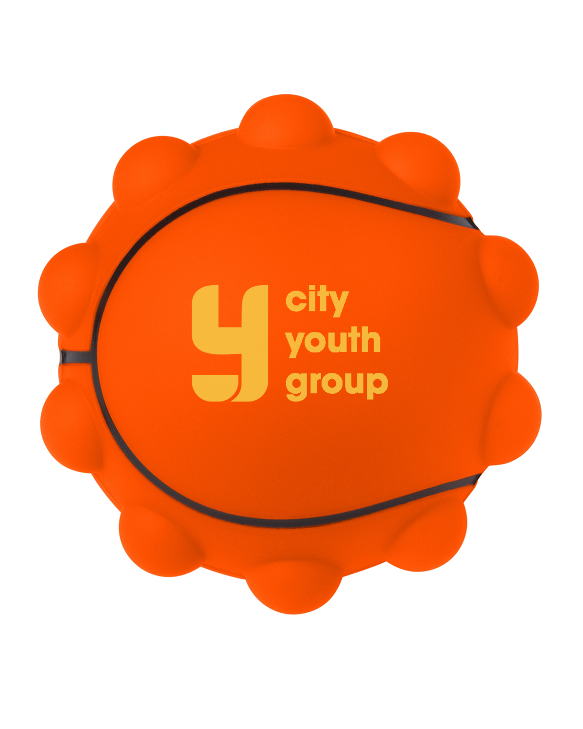 Basketball Shape Push Pop Fidget Sensory Toy