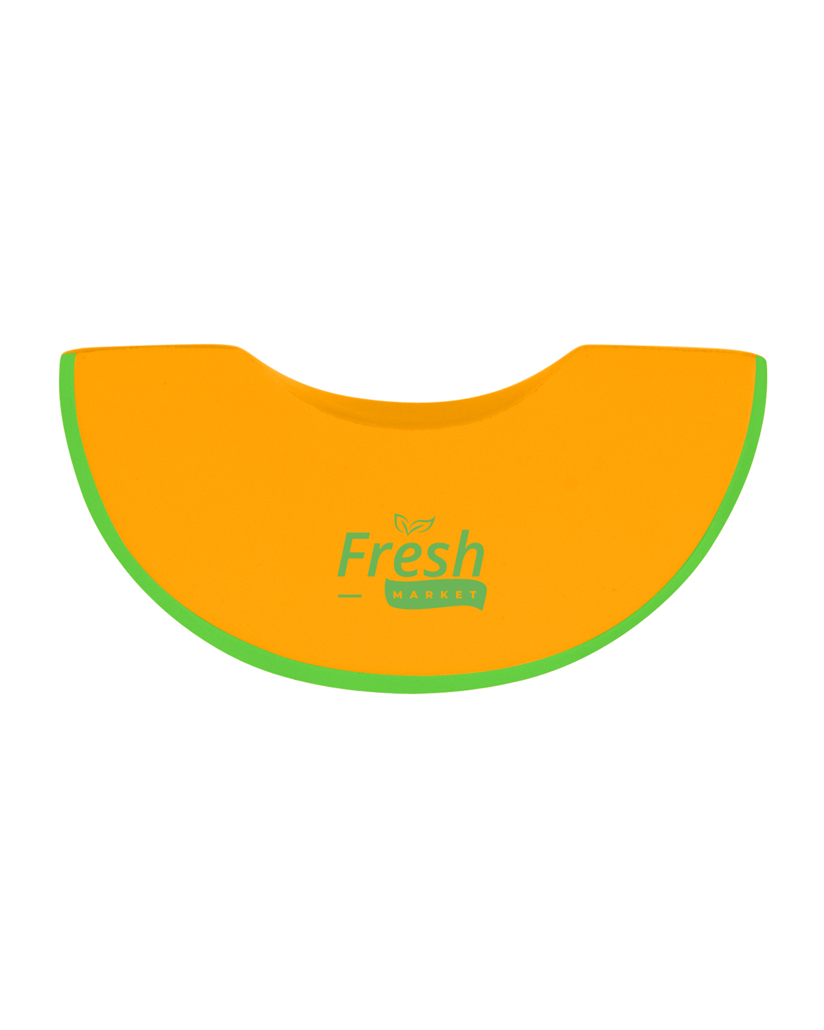 Cantaloupe Slice Shape Stress Ball