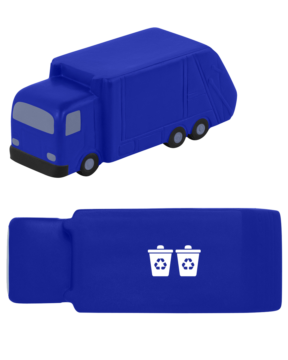 Garbage Truck Shape Stress Ball