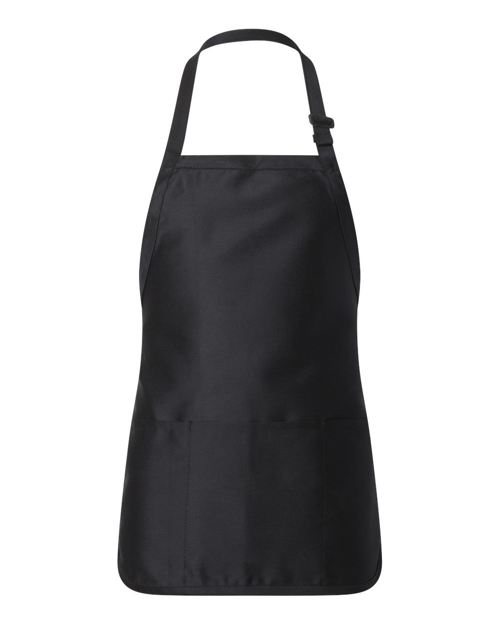 Q-Tees Full-Length Apron With Pouch Pocket - Q4250