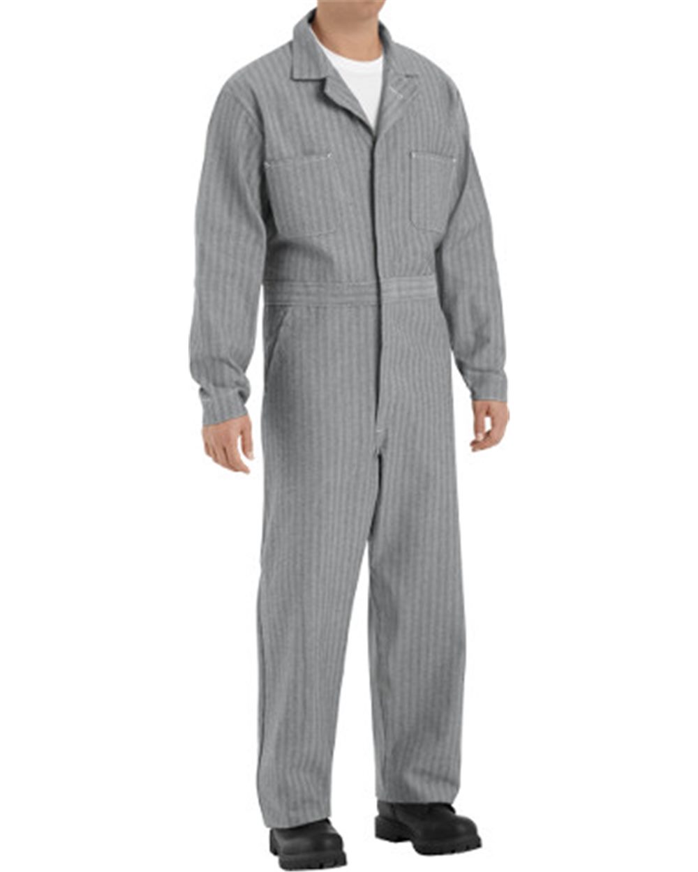 Red Kap Men's Button-Front Cotton Coverall - CC16