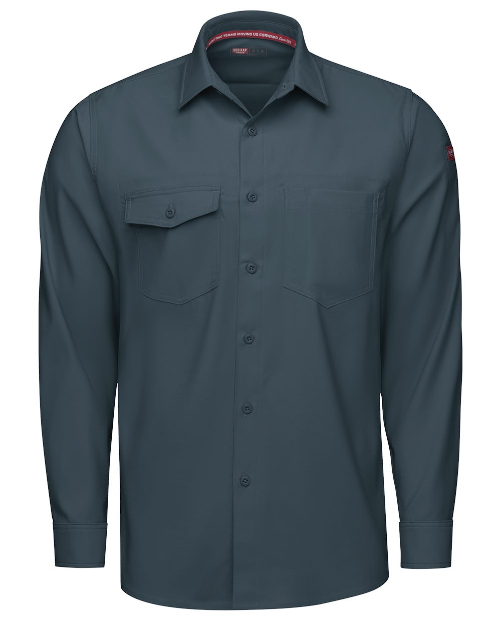 Red Kap Men's Cooling Long Sleeve Work Shirt - TSM4