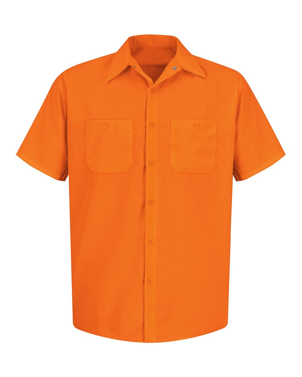 Red Kap Men's Enhanced Visibility Short Sleeve Work Shirt - SS24