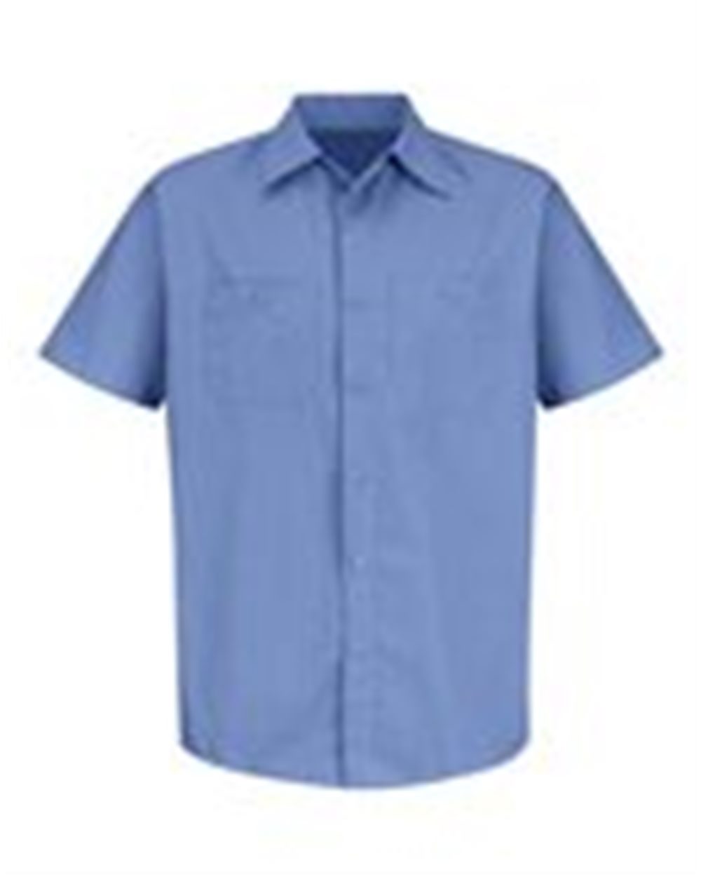 Red Kap Men's Industrial Stripe Short Sleeve Work Shirt - SB22