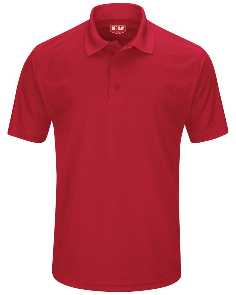 Red Kap Men's Short Sleeve Performance Knit Pocketless Core Polo - SK96