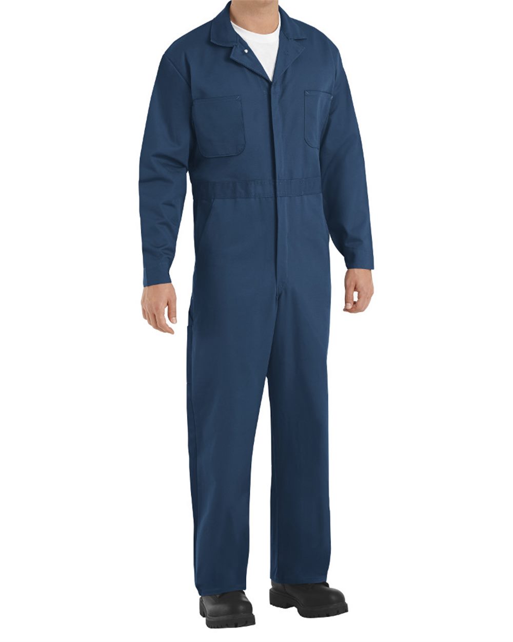 Red Kap Men's Tall Button-Front Cotton Coverall - CC16T