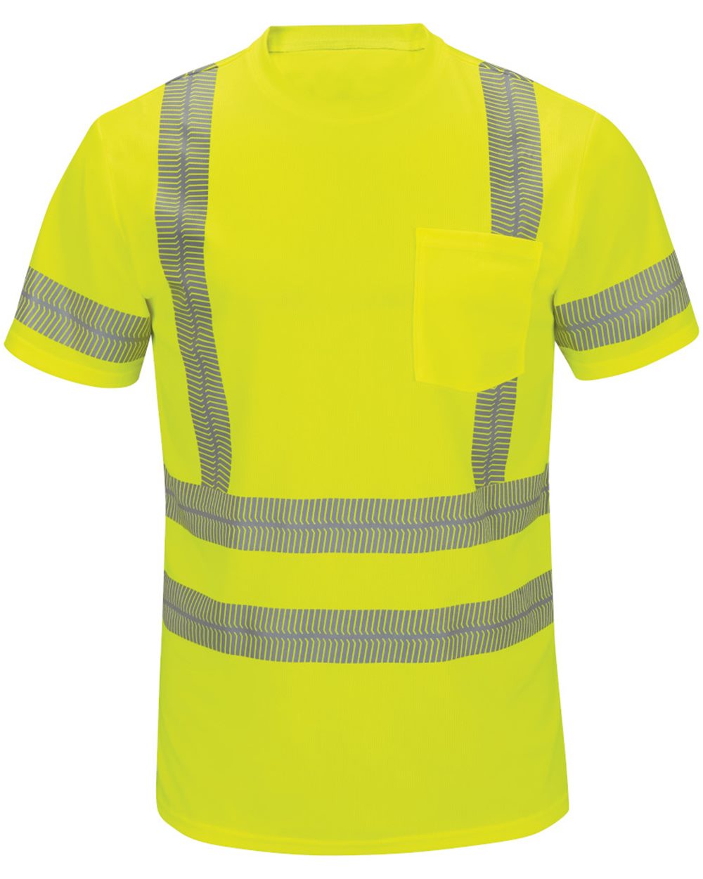 Red Kap Men's Tall High Visibility Short Sleeve T-Shirt - SVY4T