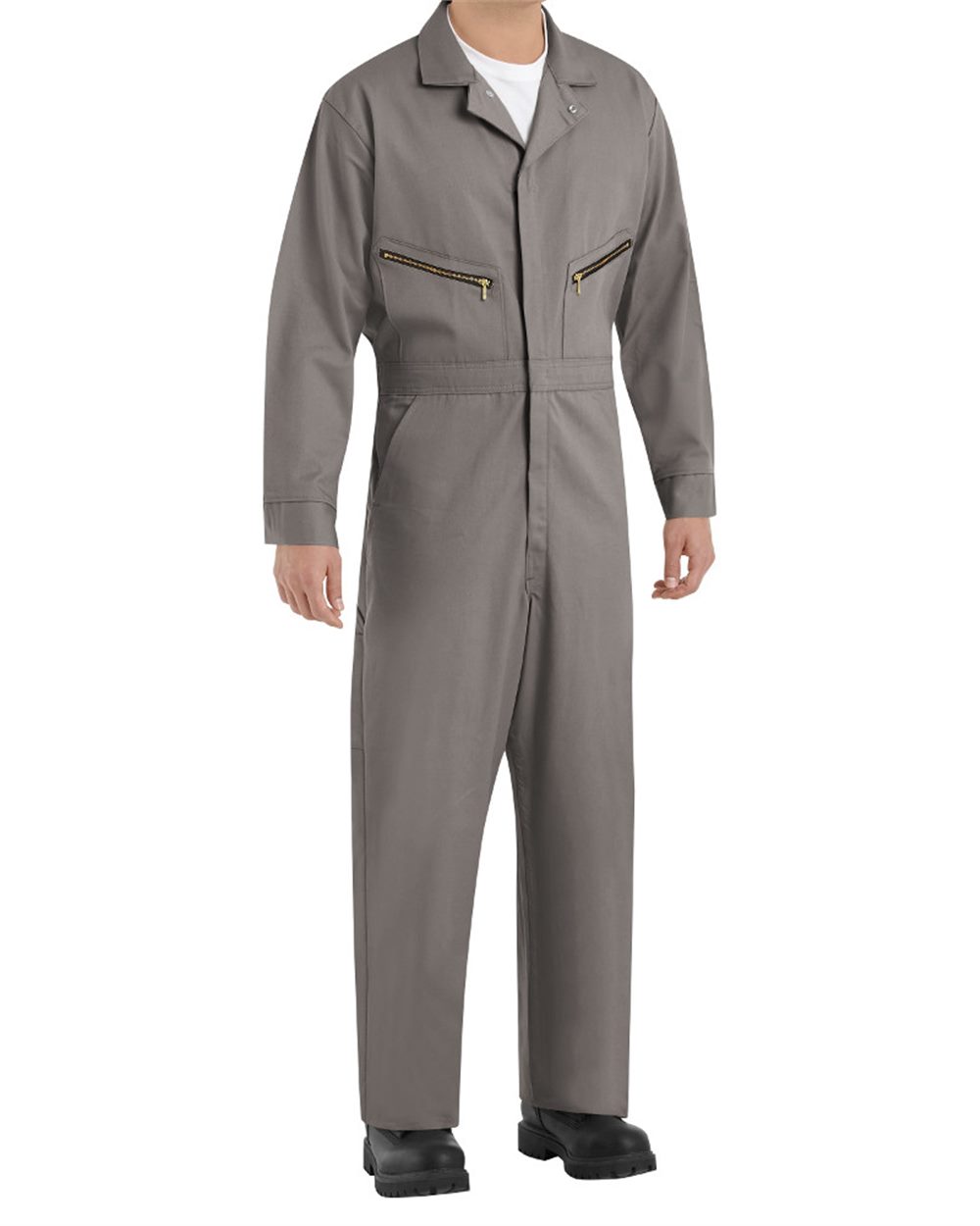 Red Kap Men's Tall Zip-Front Cotton Coverall - CC18T