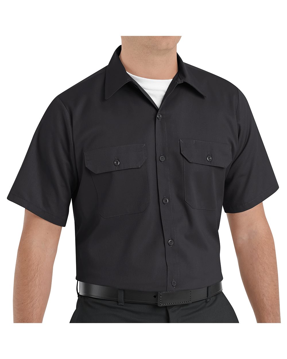 Red Kap Men's Utility Short Sleeve Work Shirt - ST62