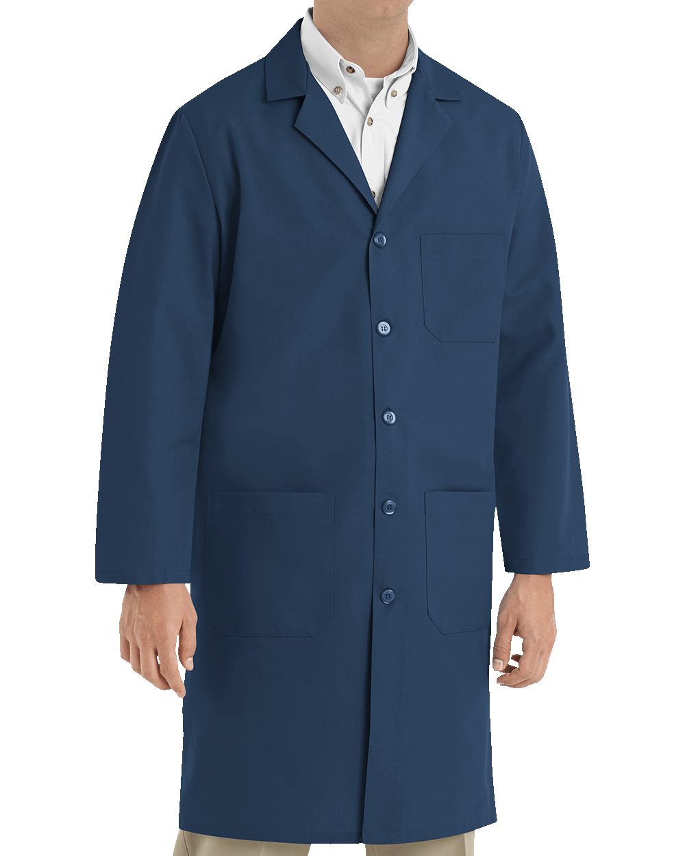 Red Kap Unisex Button Front Lab Coat - KP14