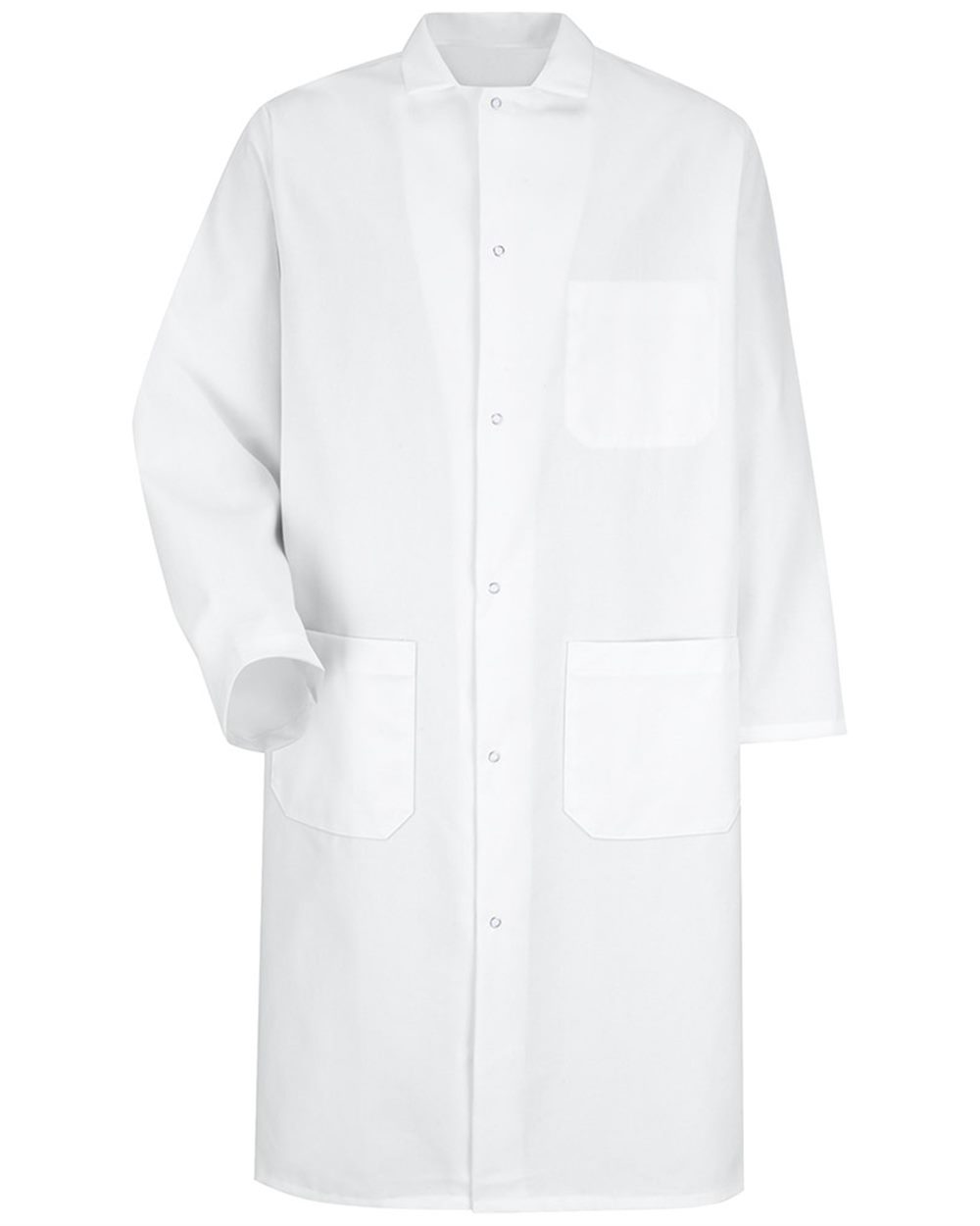 Red Kap Unisex Gripper - Front Butcher Frock - Interior Chest Pocket - 4004