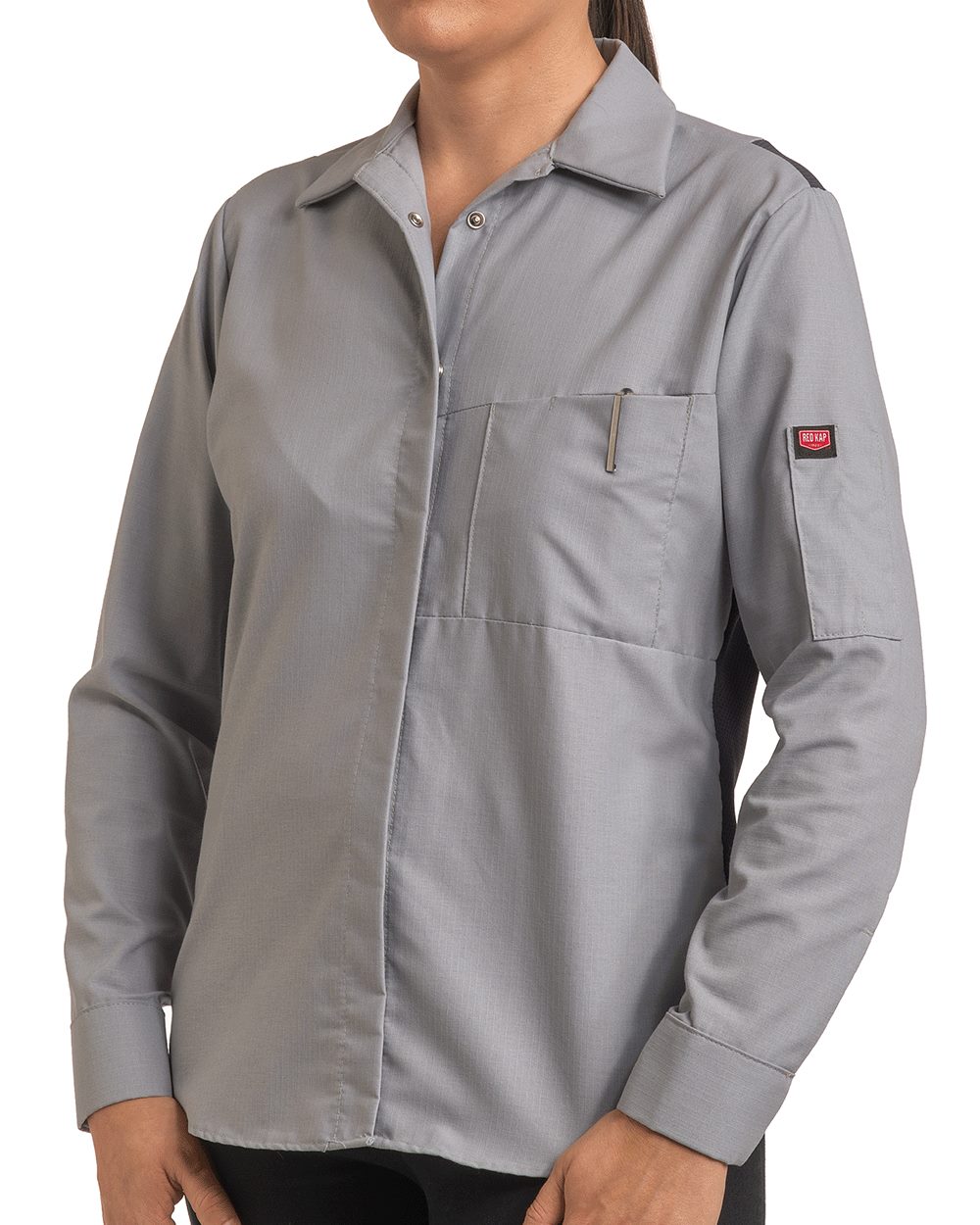 Red Kap Women's Performance Plus Long Sleeve Shop Shirt With Oilblok Technology - SY31