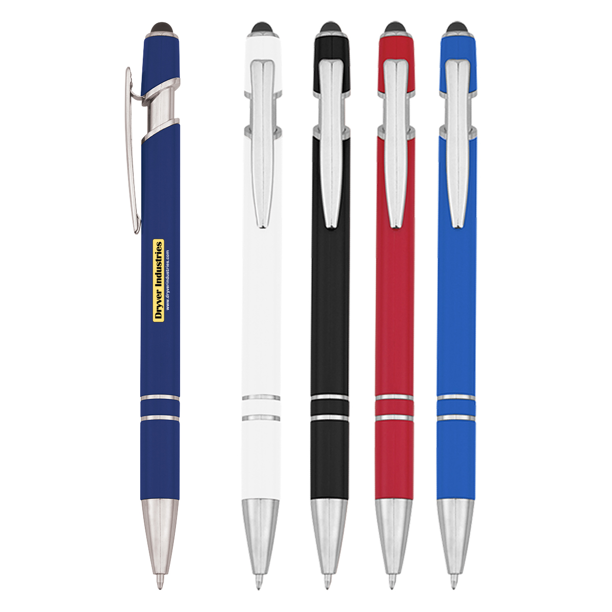 Roslin Incline Stylus Blue Ink RABS Pen