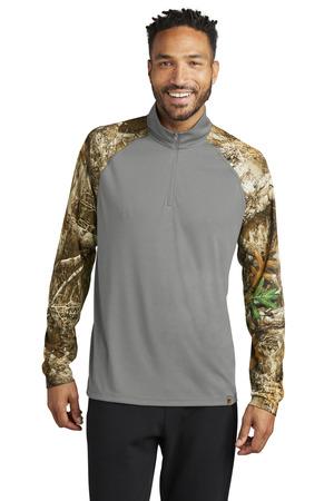 Russell Outdoors Realtree Colorblock Performance 1/4-Zip