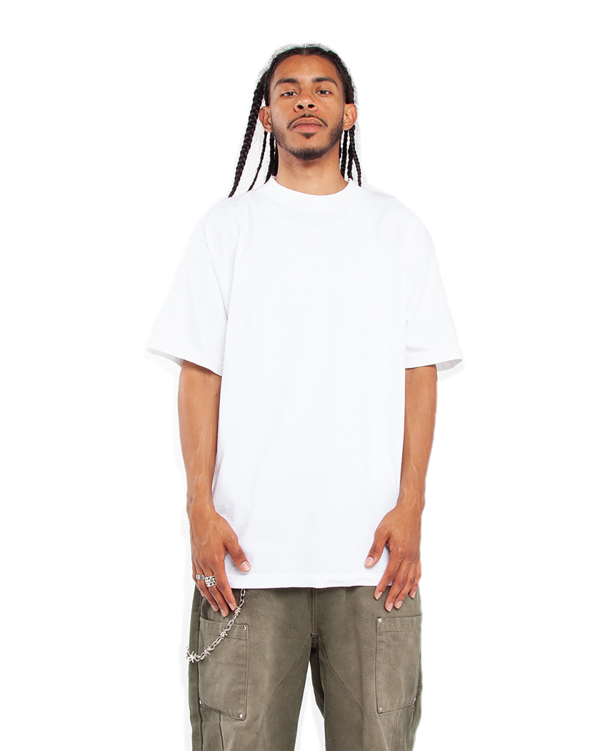 Shaka Wear Garment-Dyed Crewneck T-Shirt