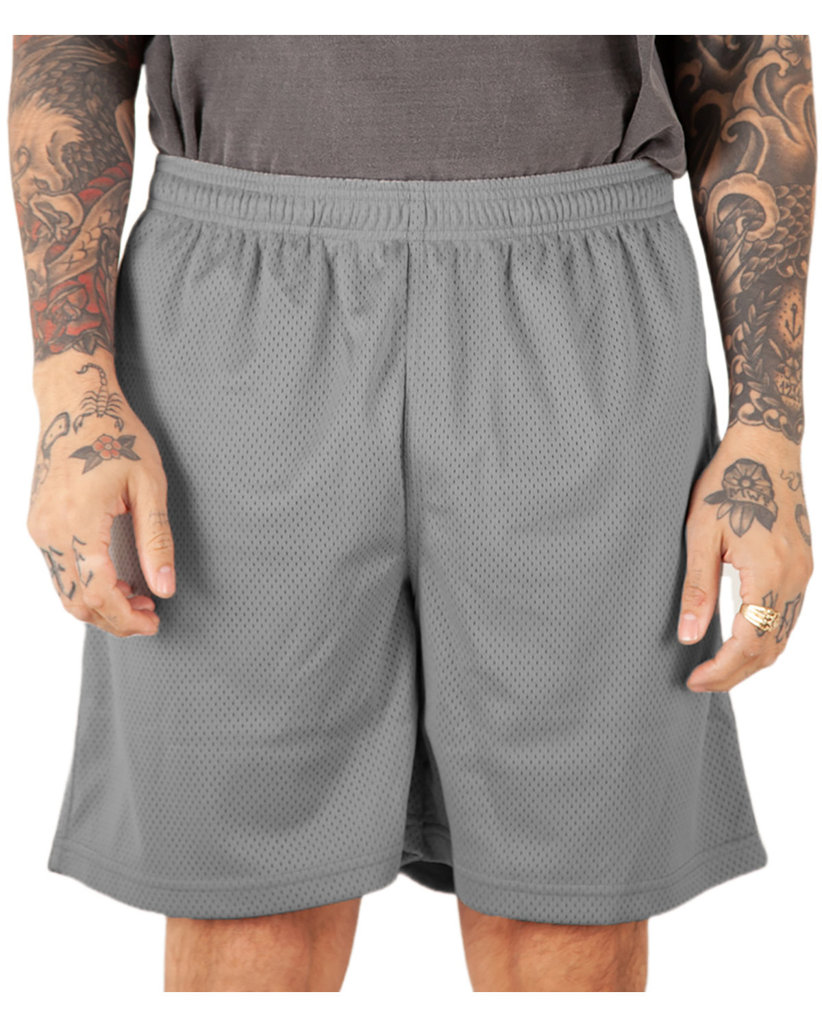 Shaka Wear Men's Mesh PE Gym Short
