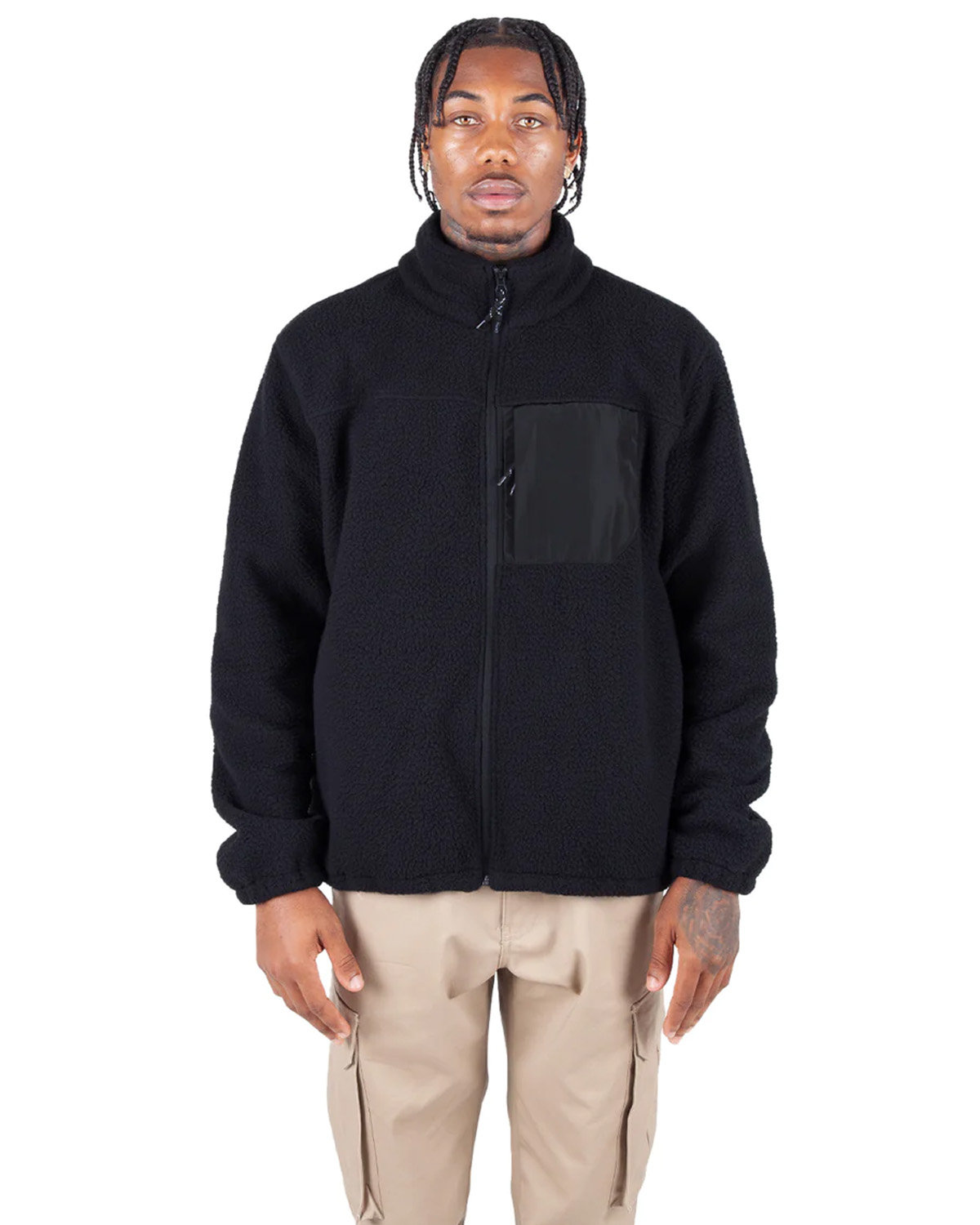Shaka Wear Men's Sherpa Jacket