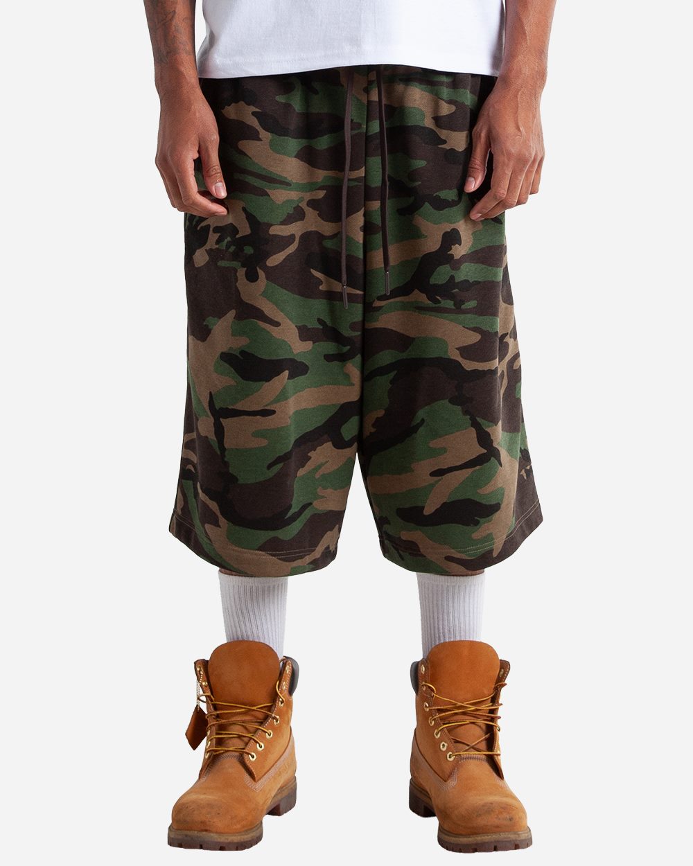 Shaka Wear Unisex Baggy Fleece Shorts - SHLFBS