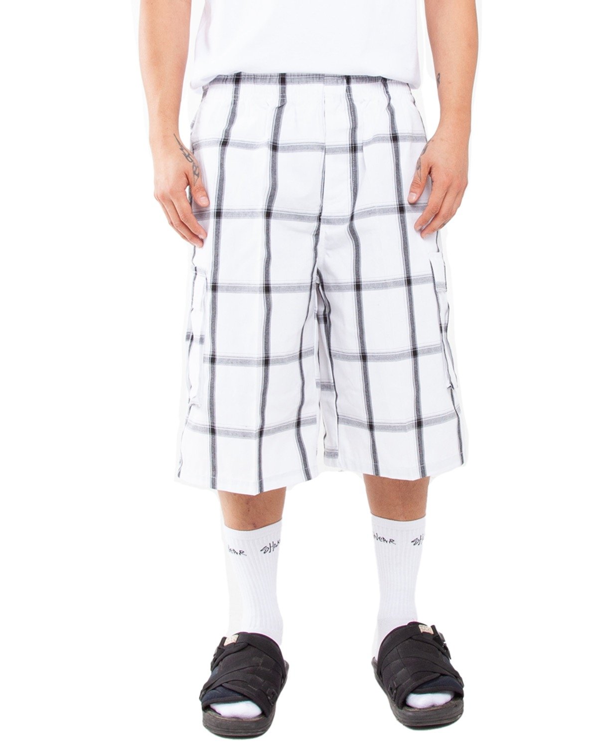 Shaka Wear Unisex Plaid Shorts