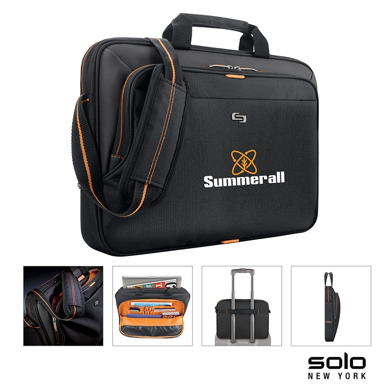 Solo laptop slim brief hot sale