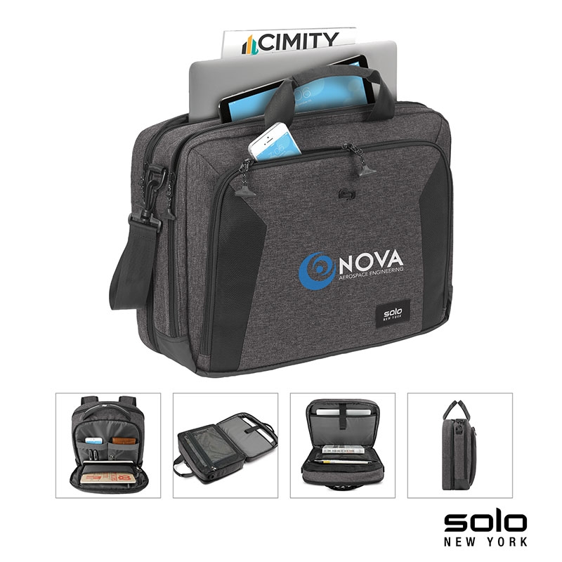 Solo New York Solo New York Voyage Briefcase
