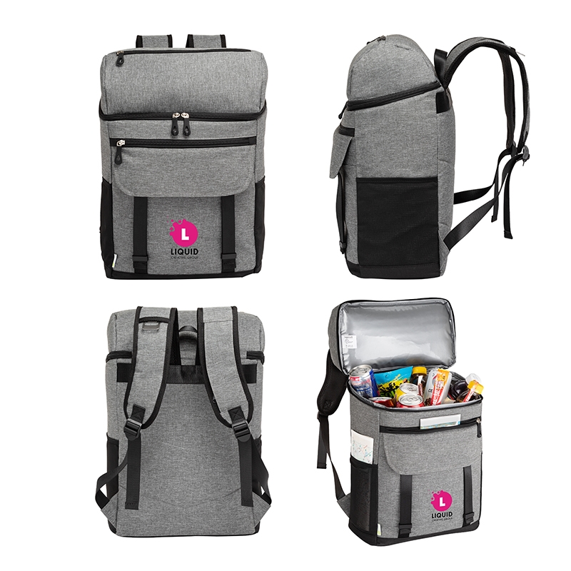 Sovrano Logan RPET 18-Can Backpack Cooler