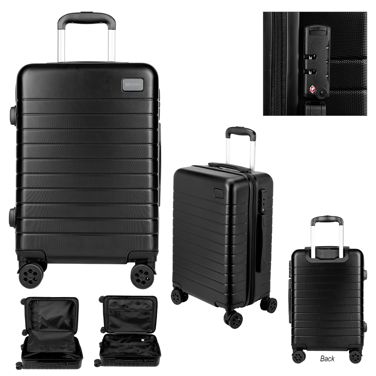 Stratus 22" Hardside Carry-On Suitcase