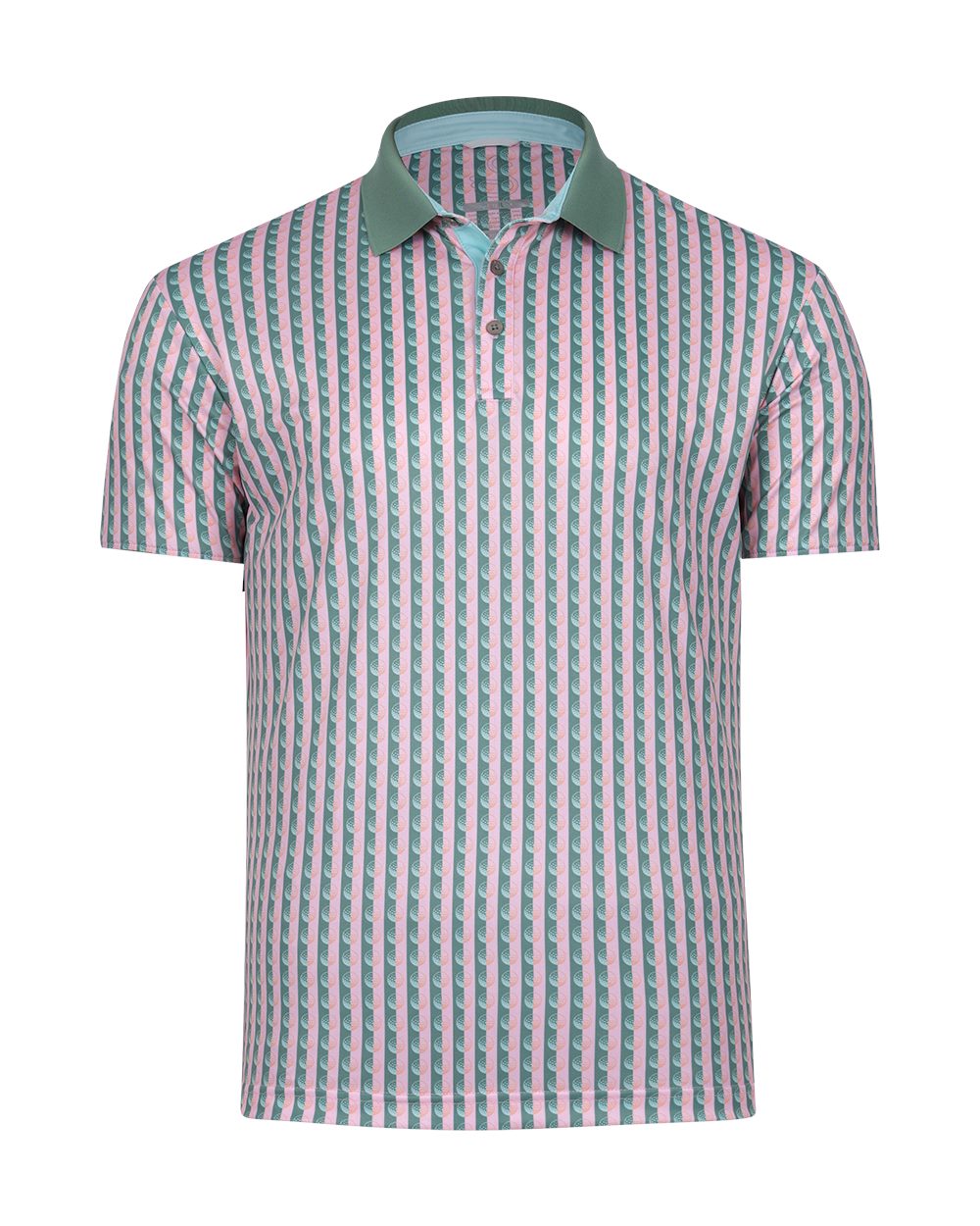 Swannies Men's Greens Piqu&eacute; Polo - SW1026
