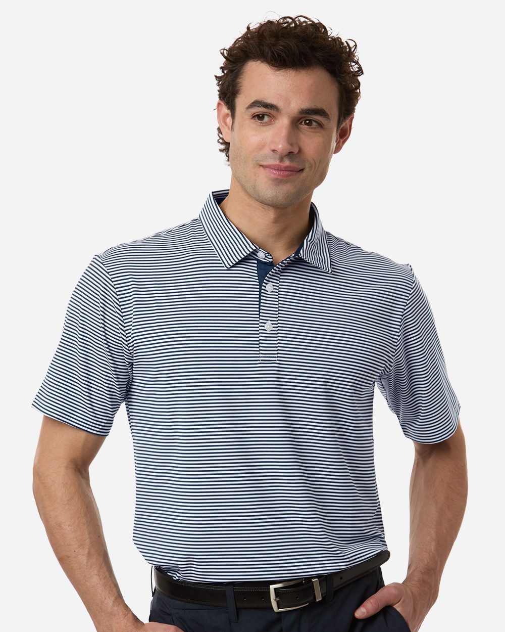 Swannies Men's Smith Striped Polo - SW1110