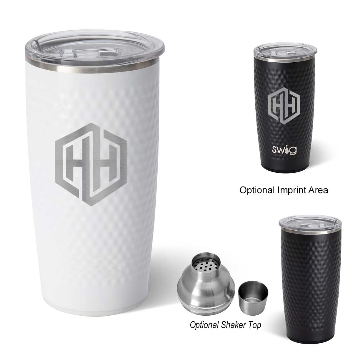 22 Oz. Swig Life&trade; Stainless Steel Golf Tumbler