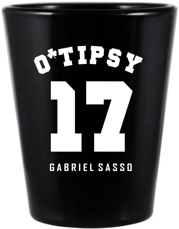 Tipsy Squad St. Patrick’s Black Shot Glass