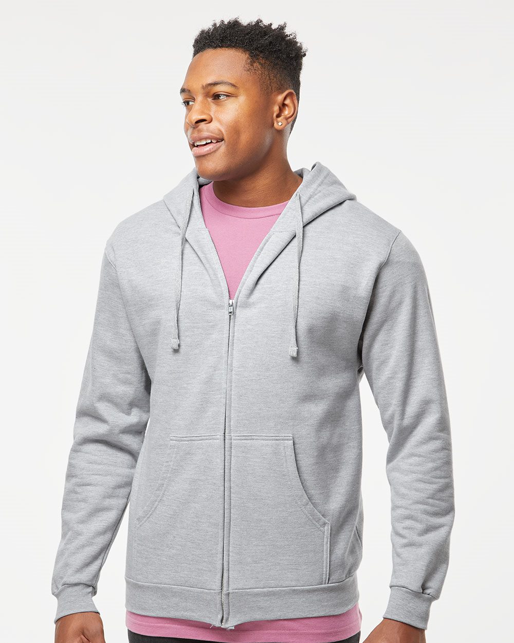 Tultex Unisex Full-Zip Hooded Sweatshirt - 331