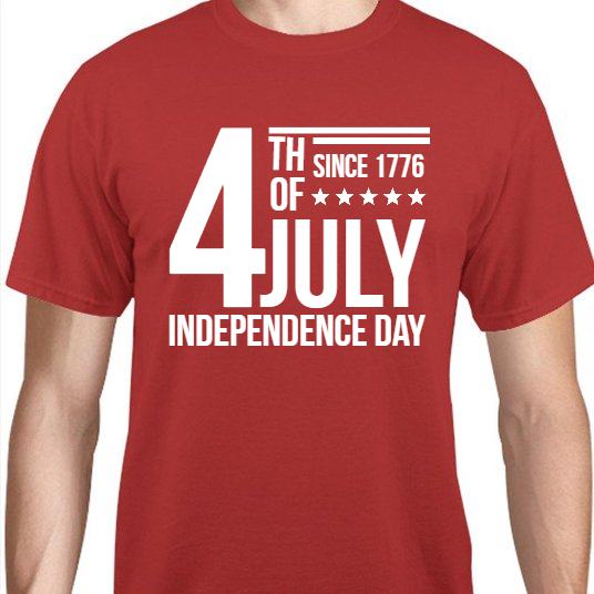 Independence Day 4 Th Of July Since 1776 Unisex Basic Tee T-Shirts Style 119406
